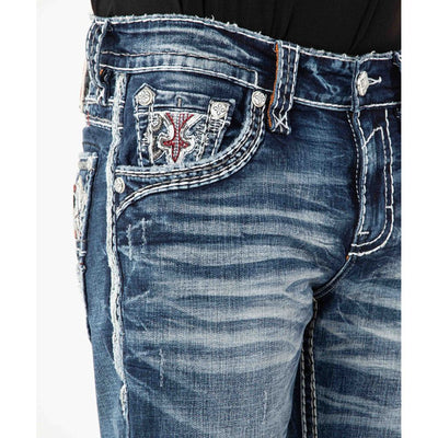 Rock Revival Mens Benjey Straight Jeans