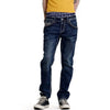 Rock Revival Mens Camilo Straight Jeans Dark Blue - RP5711J202R
