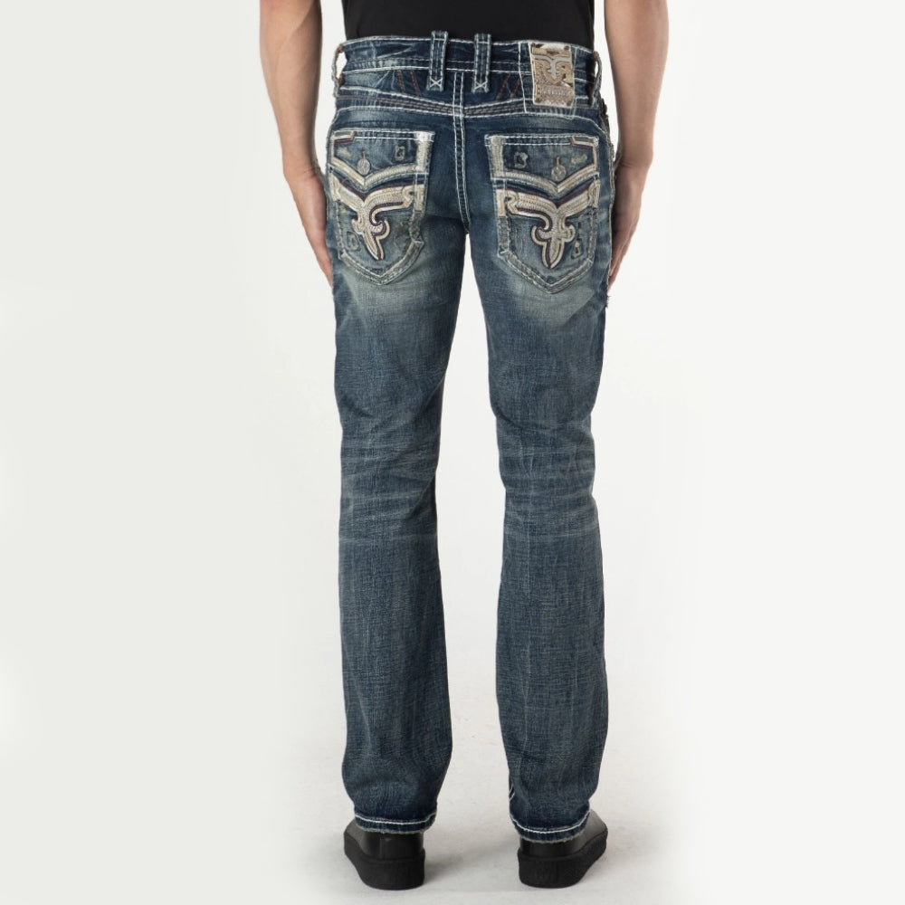 Rock Revival Mens Coby Straight Jeans