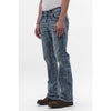 Rock Revival Mens George Bootcut Jeans Medium Blue - RP5769B202R