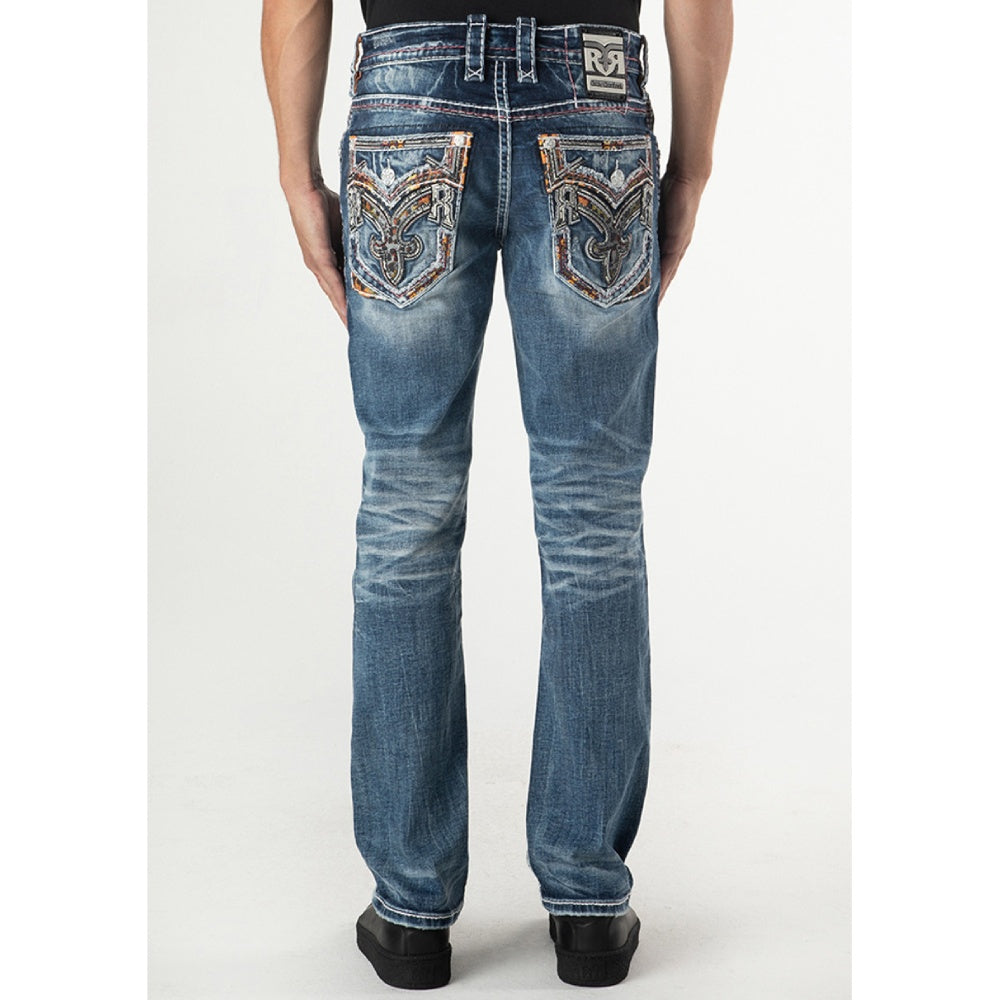 Rock Revival Mens Hansel Straight Jeans 