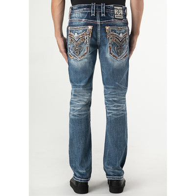 Rock Revival Mens Hansel Straight Jeans 