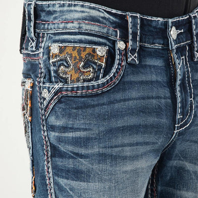 Rock Revival Mens Hansel Straight Jeans 