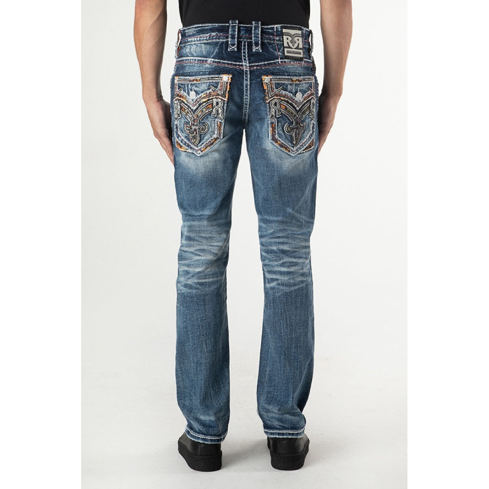 Rock Revival Mens Hansel Straight Jeans