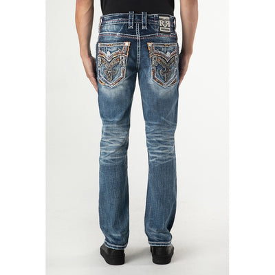 Rock Revival Mens Hansel Straight Jeans