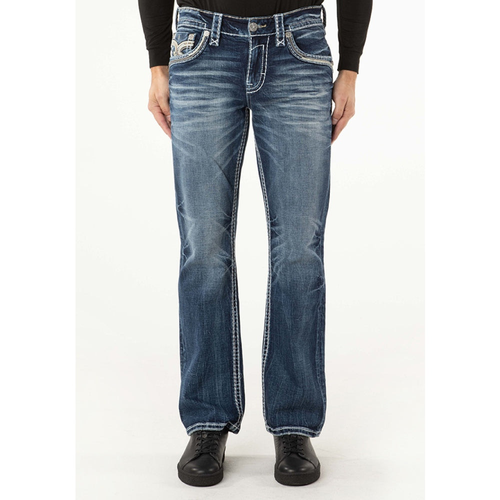 Rock Revival Mens Jadyn Bootcut  Jeans