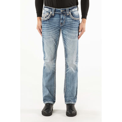 Rock Revival Mens Jameel Straight Jeans