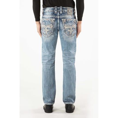 Rock Revival Mens Jameel Straight Jeans