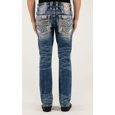 Rock Revival Mens Jaxson Straight Jeans