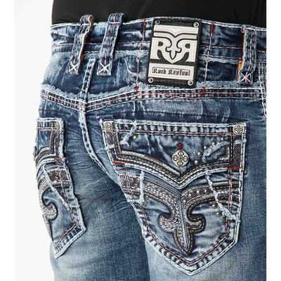 Rock Revival Mens Jaysen Straight Jeans