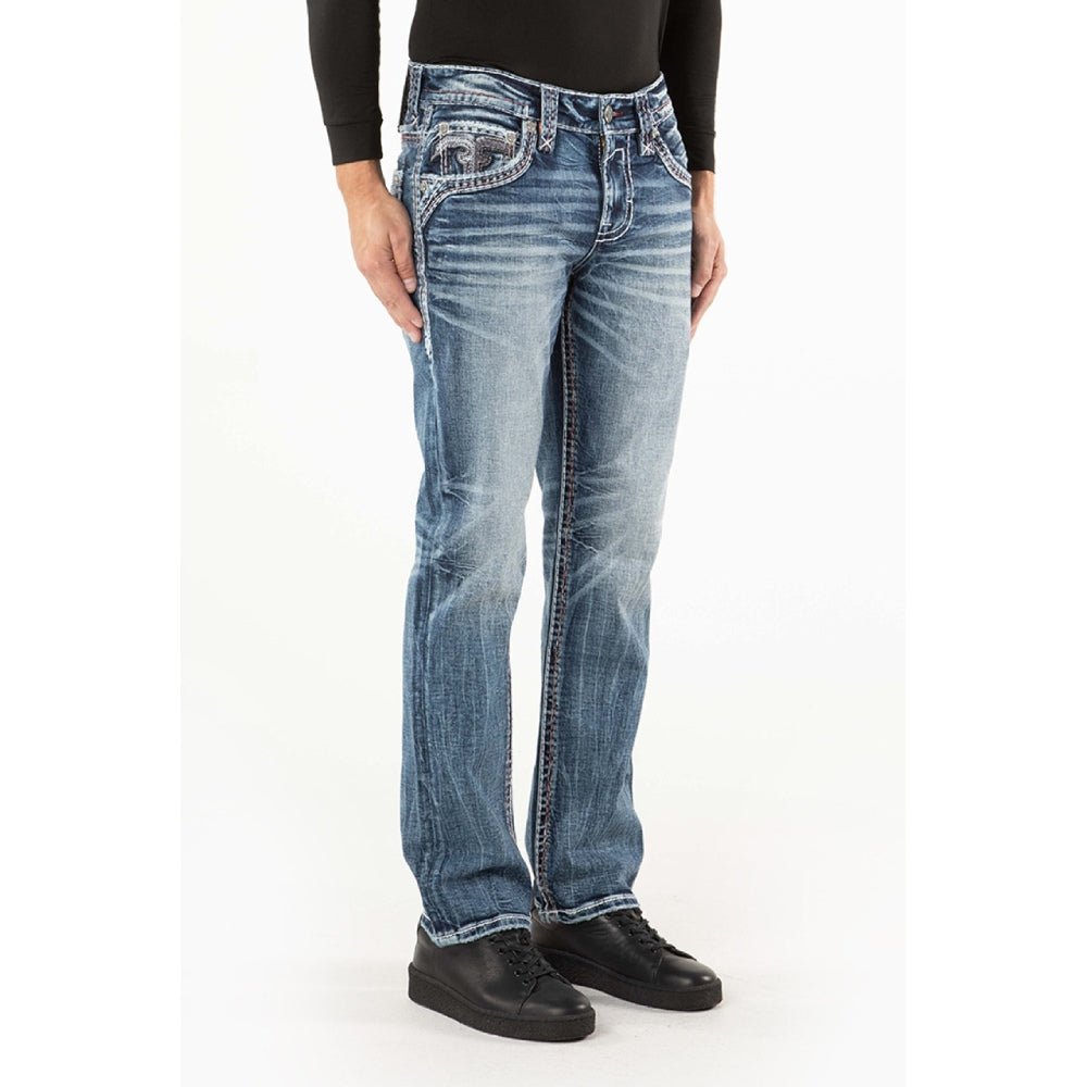 Rock Revival Mens Jaysen Straight Jeans