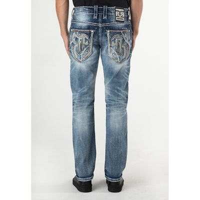 Rock Revival Mens Jeth Straight Jeans