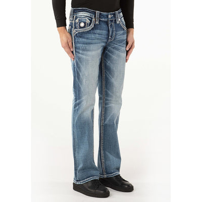 Rock Revival Mens Kyrie Bootcut Jeans