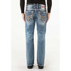 Rock Revival Mens Kyrie Bootcut Jeans