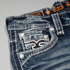 Rock Revival Mens Leroy Straight Jeans