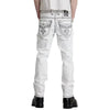 Rock Revival Mens Lylee Straight Leg Jeans White - RP5762J200R