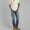 Rock Revival Mens Miguel Straight Jeans Medium Blue - RP5704J202