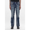 Rock Revival Mens Ozzy Bootcut Jeans Medium Blue - RP3781B203R