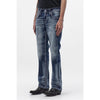 Rock Revival Mens Ozzy Bootcut Jeans Medium Blue - RP3781B203R