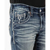 Rock Revival Mens Porter Straight Jeans