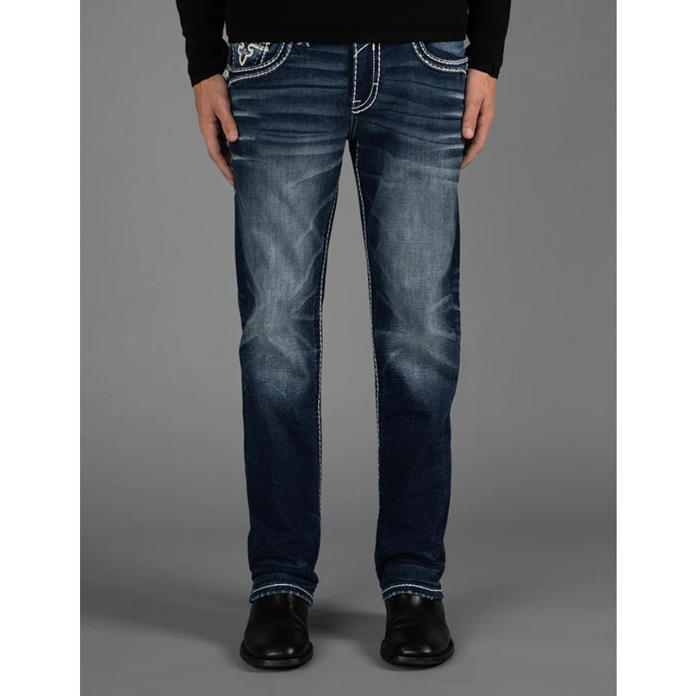 Rock Revival Mens Pristine Straight Jeans