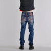 Rock Revival Mens Richie Straight Fit Jeans - RP3836J214R