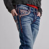 Rock Revival Mens Richie Straight Fit Jeans - RP3836J214R