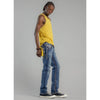 Rock Revival Mens Theodore Straight Jeans in Dark Blue - RP5776J201