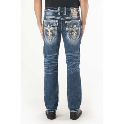 Rock Revival Mens Timothy Straight Jeans
