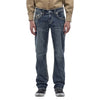 Rock Revival Mens Truett Straight Jeans in Medium Blue - RP5753J200R
