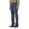 Rock Revival Mens Truett Straight Jeans in Medium Blue - RP5753J200R