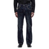 Rock Revival Mens Wes Bootcut Jeans Vintage Blue - RP5811B205R