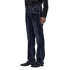 Rock Revival Mens Wes Bootcut Jeans Vintage Blue - RP5811B205R