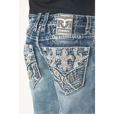 Rock Revival Mens Zeke Straight Jeans