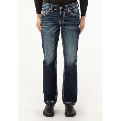 Rock Revival Mens Zinfandel Straight Jeans