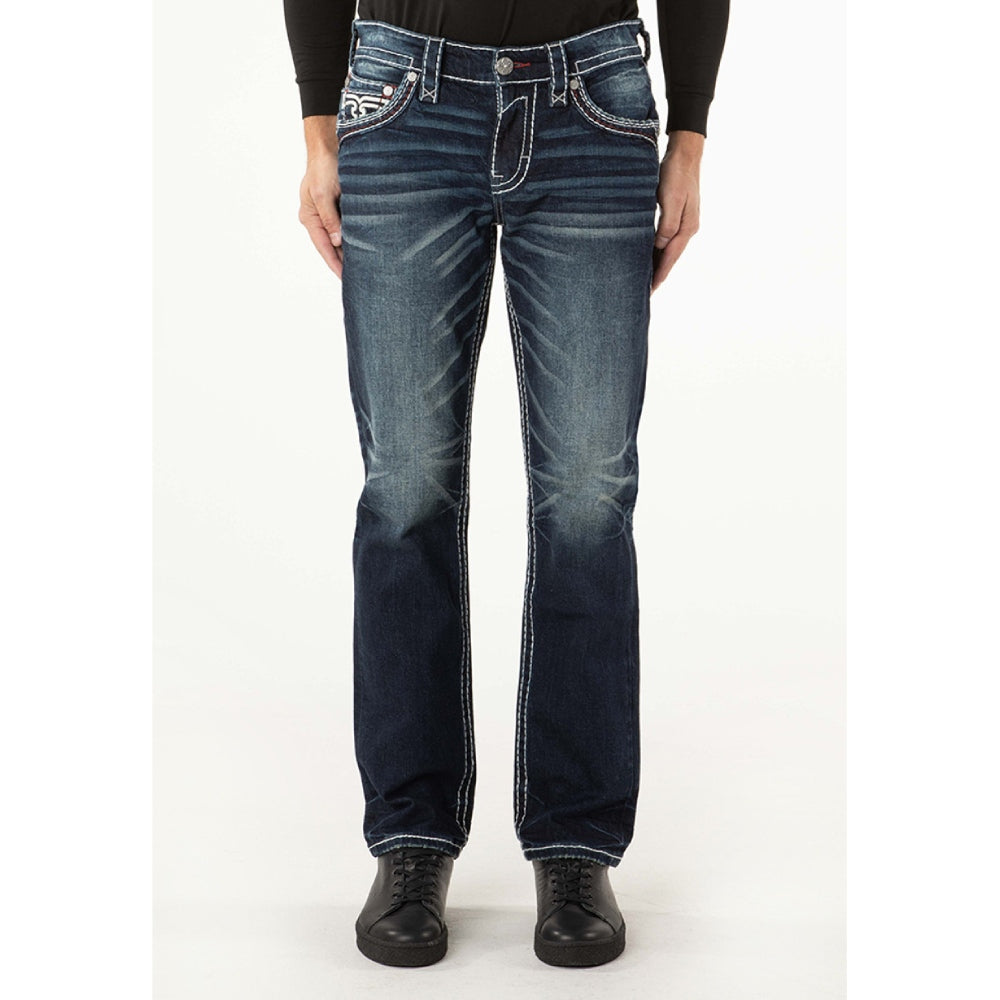 Rock Revival Mens Zinfandel Straight Jeans