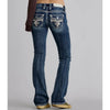 Rock Revival Womens Ailani Low Rise Bootcut Jeans - RP3337B201L