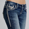 Rock Revival Womens Ailani Low Rise Bootcut Jeans - RP3337B201L