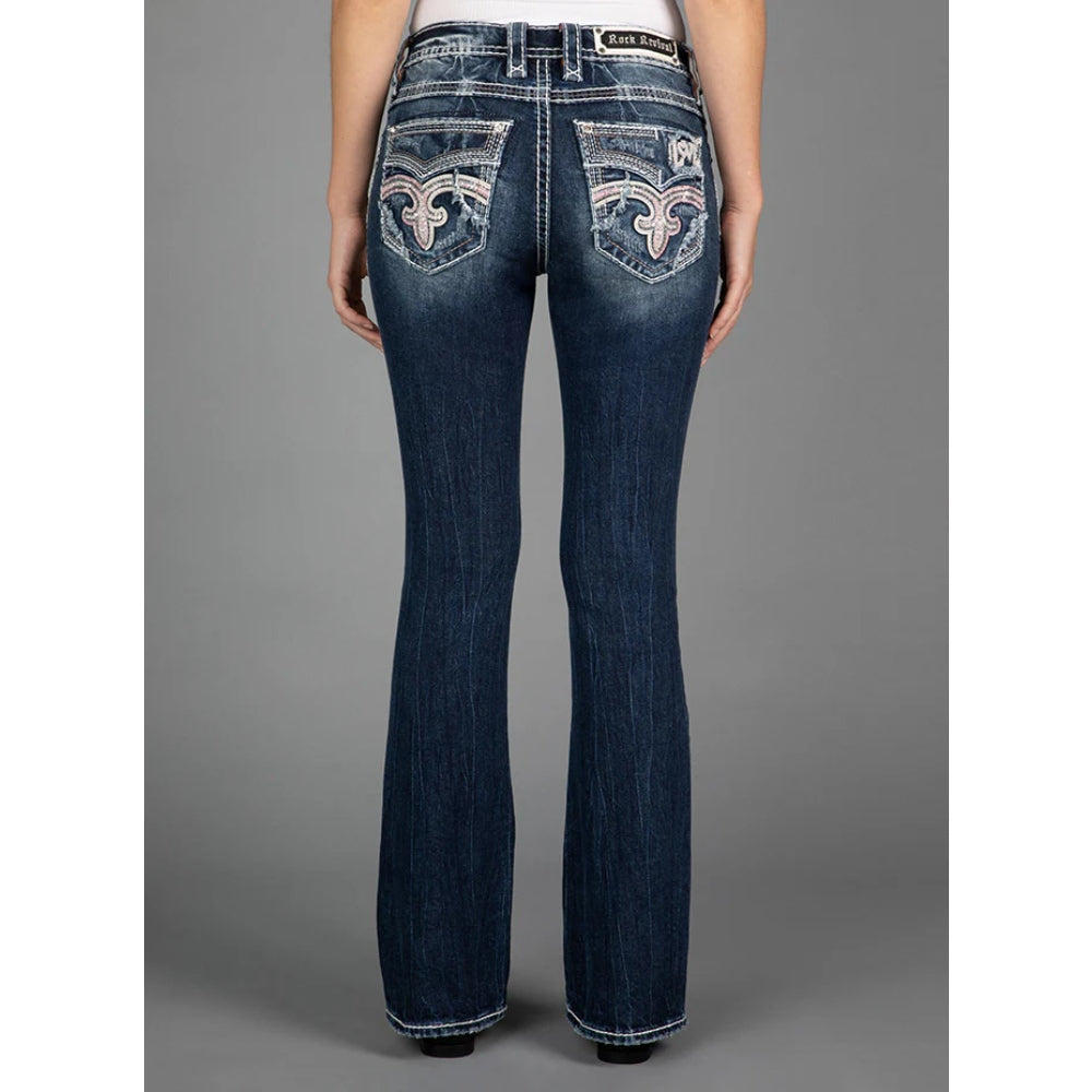 Rock Revival Womens Bowie Bootcut Jeans