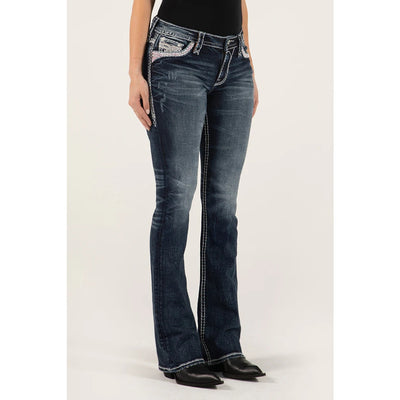 Rock Revival Womens Cosima Bootcut Jeans