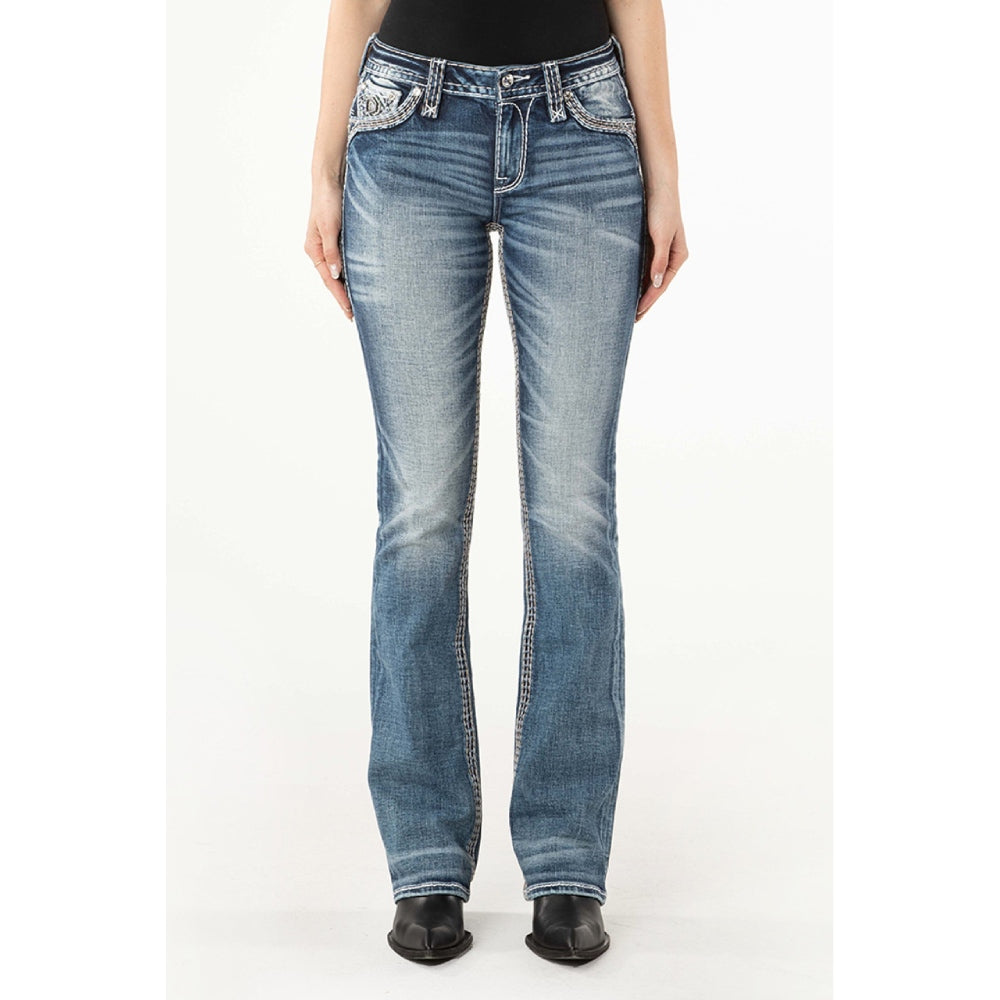 Rock Revival Womens Devorah Bootcut Jeans