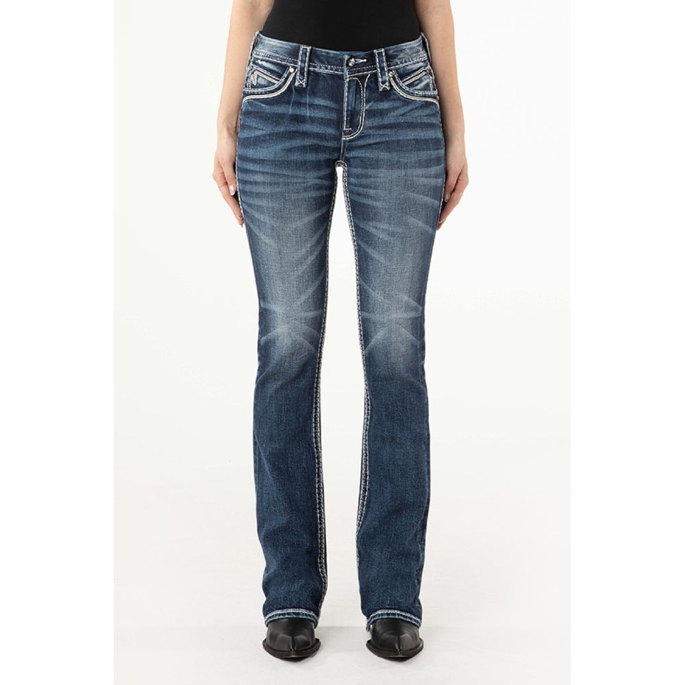 Rock Revival Womens Esther Bootcut Jeans