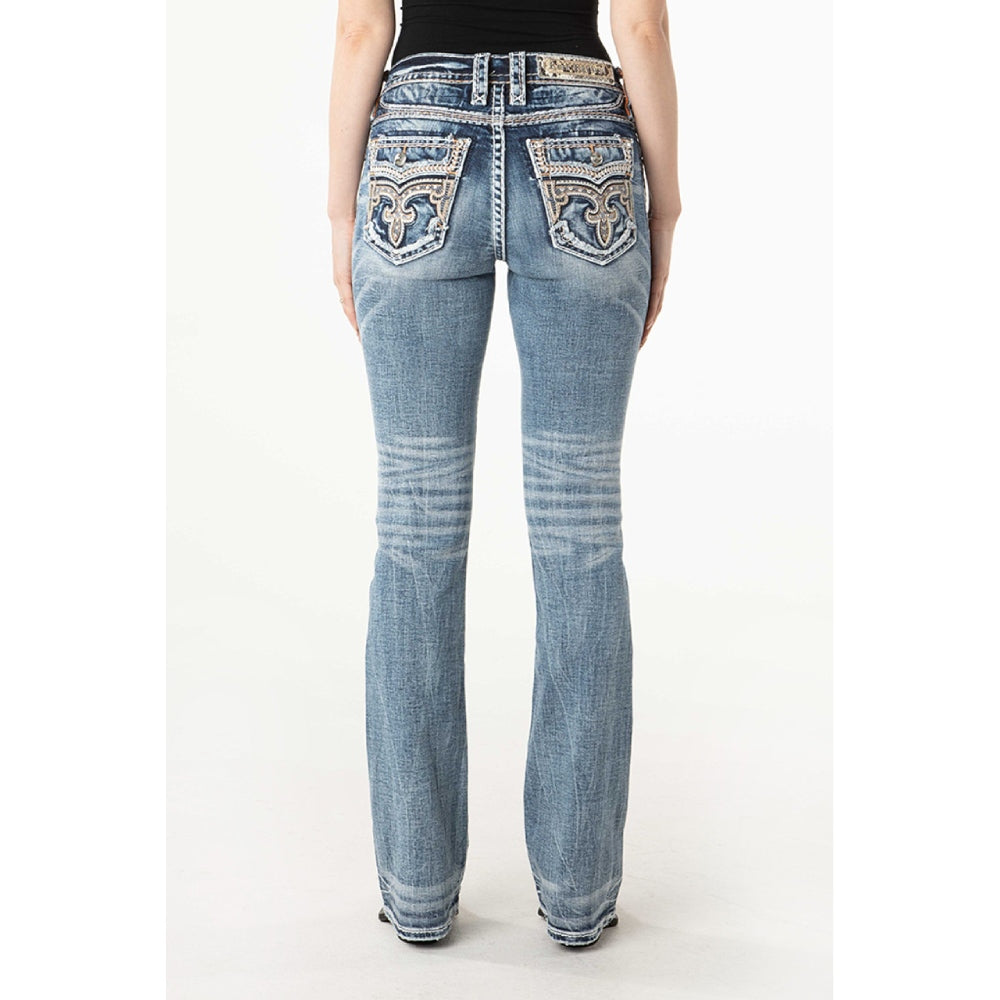 Rock Revival Womens Grethe Bootcut Jeans