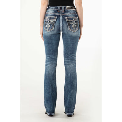 Rock Revival Womens Grethe Bootcut Jeans