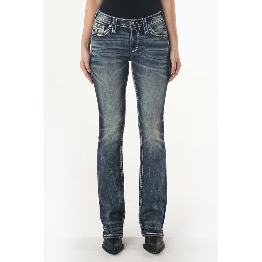 Rock Revival Womens Hollyn Bootcut Jeans