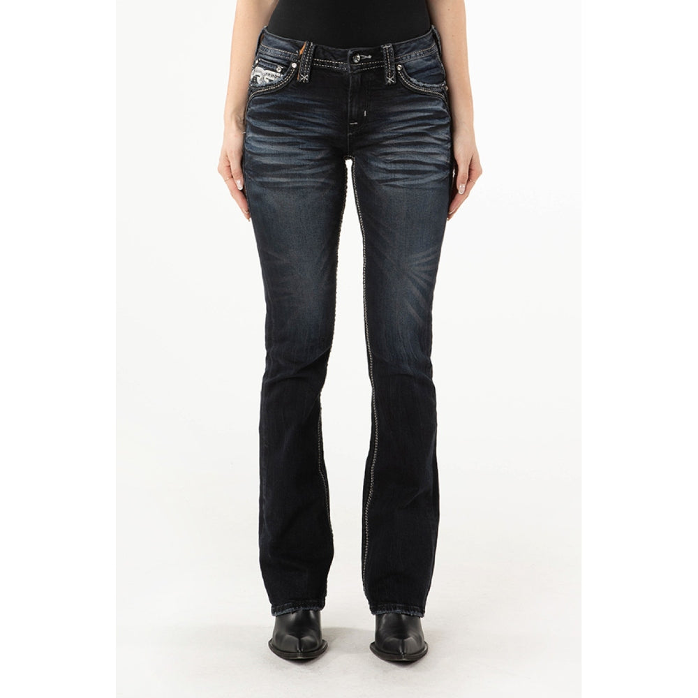 Rock Revival Womens Jesika Bootcut Jeans