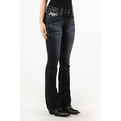 Rock Revival Womens Jesika Bootcut Jeans