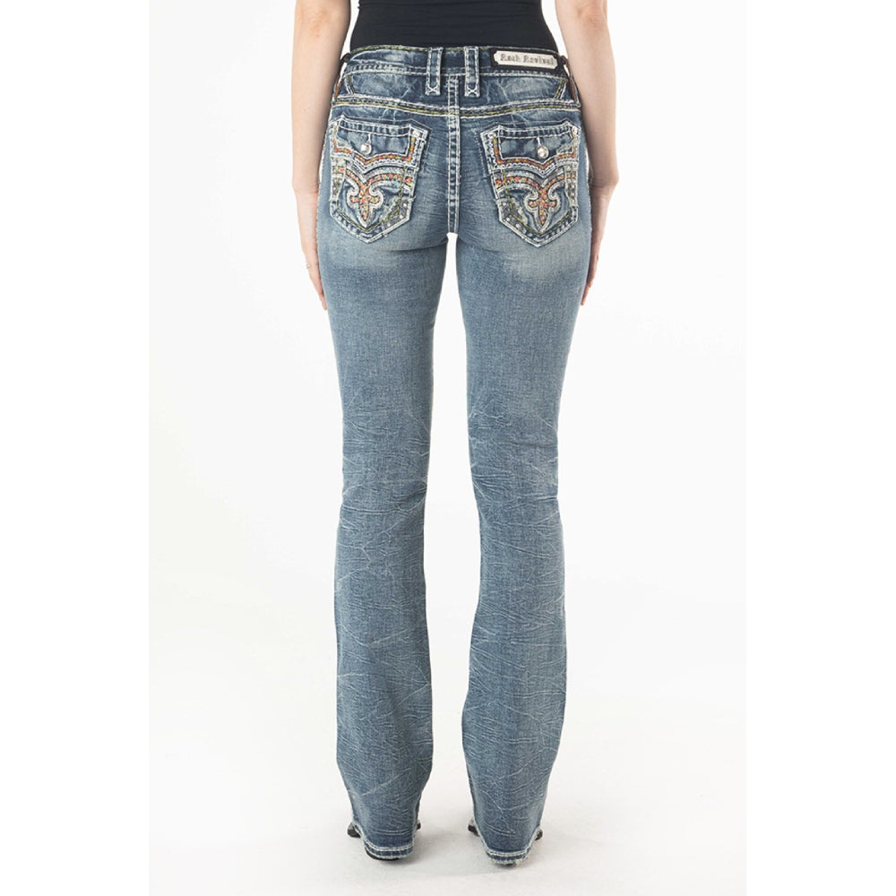 Rock Revival Womens Raelynn Bootcut Jeans 