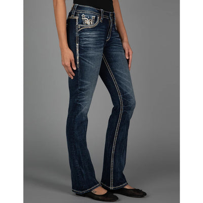 Rock Revival Womens Riley Bootcut Jeans