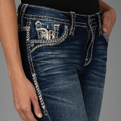 Rock Revival Womens Riley Bootcut Jeans